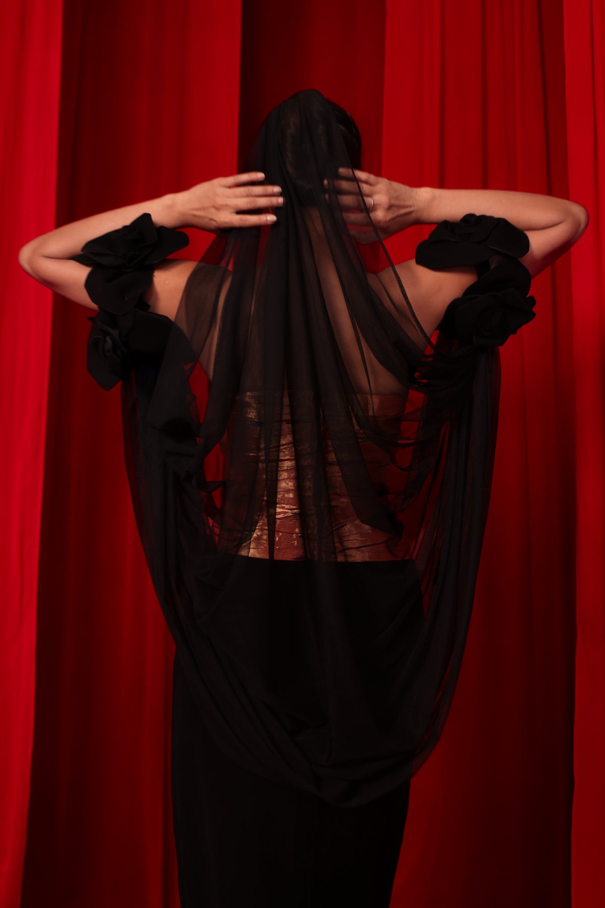 PAITHANI DRAPED GOWN